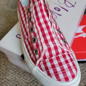 Red gingham Blowfish